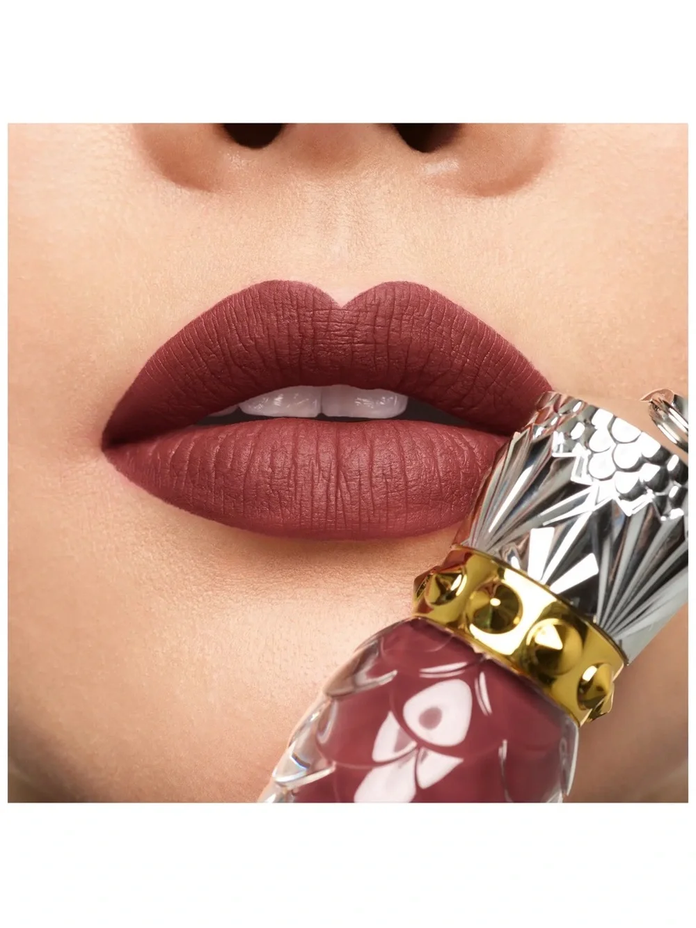 NEW Christian Louboutin Matte Lip Color Gala Moka 417F